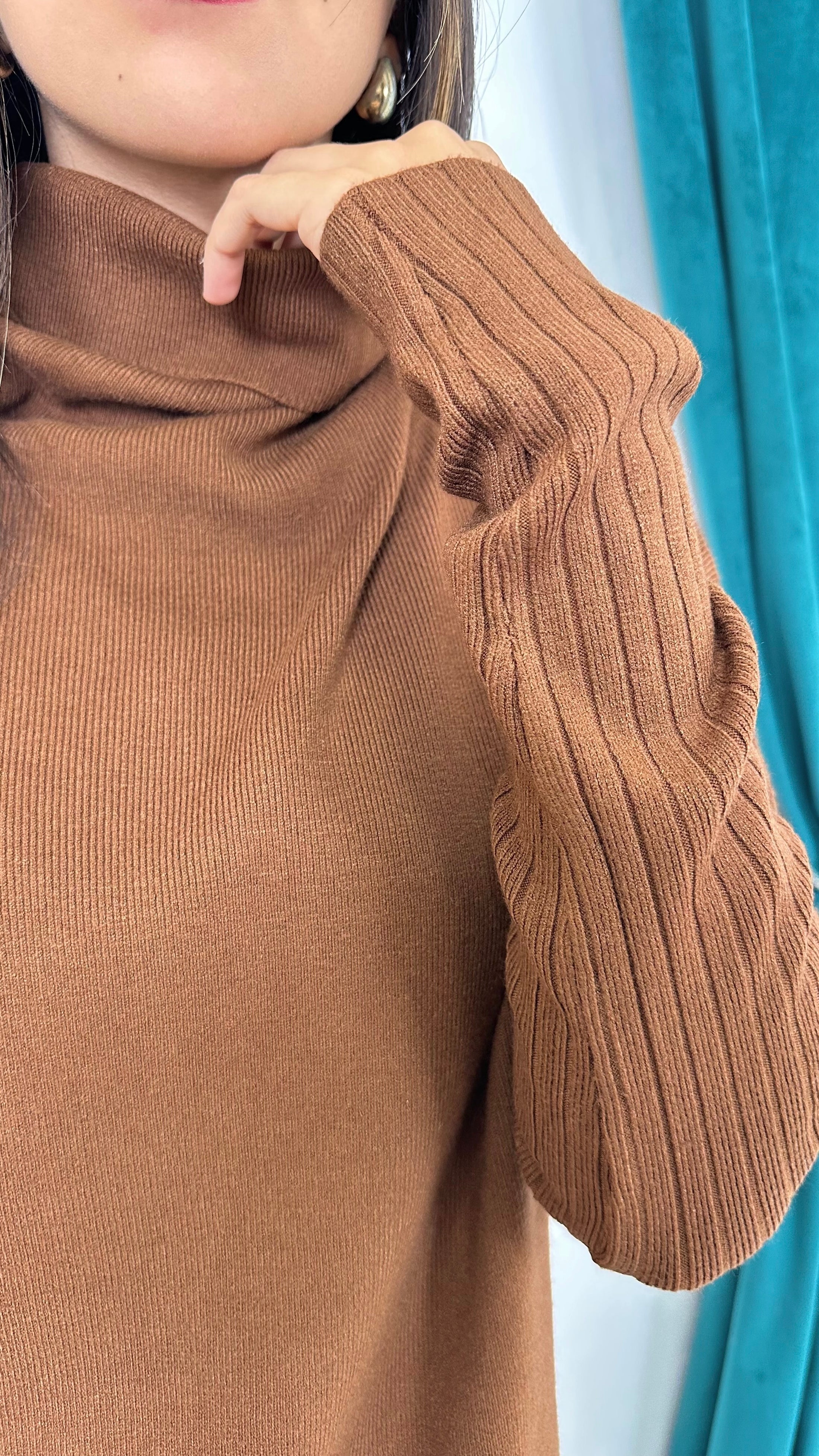 Essential Knit Set – Completo Dolcevita in Maglia