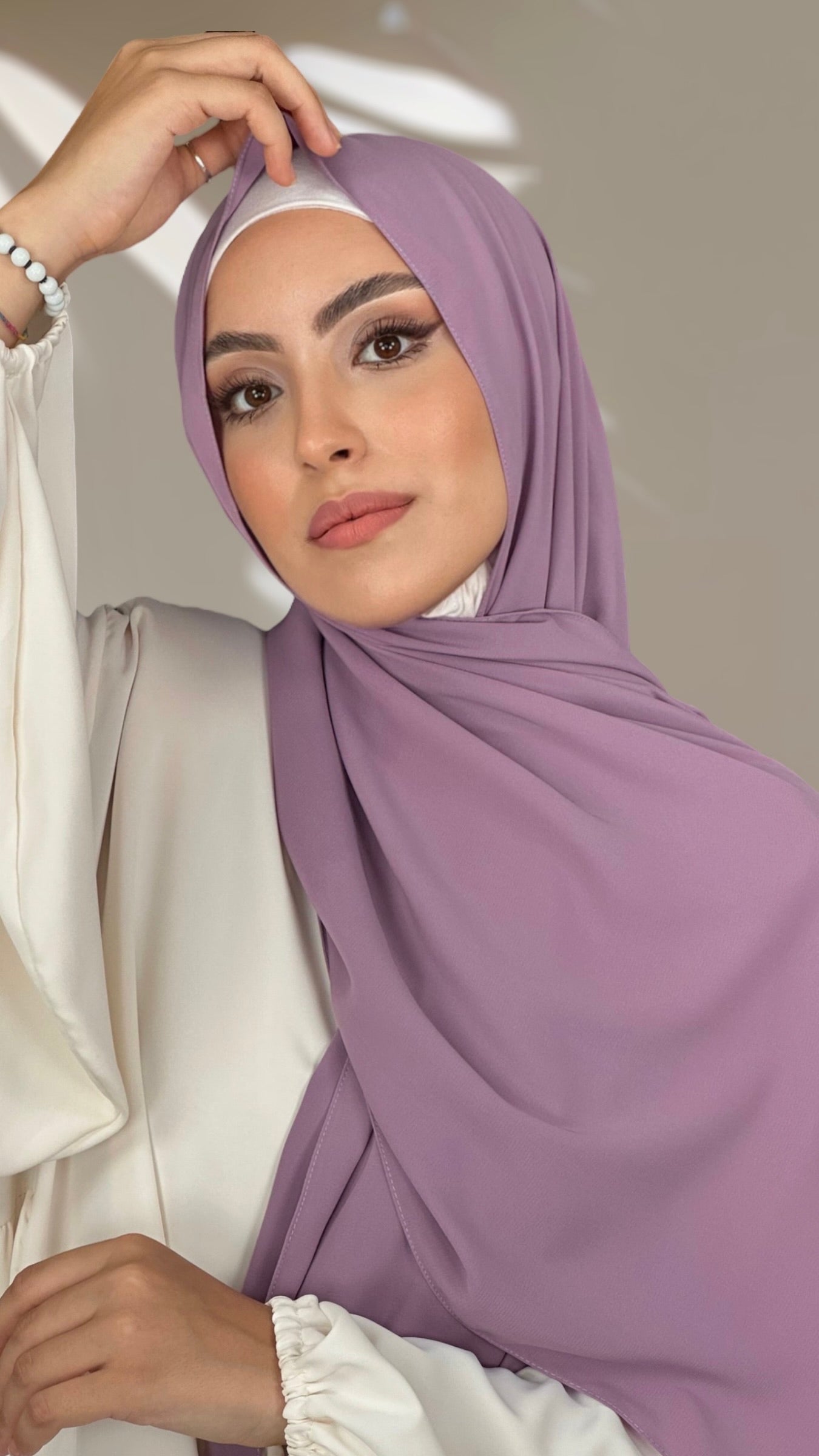 Hijab PREMIUM CHIFFON Pastel Wisteria