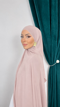 Carica l'immagine nel visualizzatore della galleria, Premium Slim Hijab Cipria Rosata

