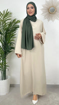 Load image into Gallery viewer, Abaya Modest- Hijab - abaya lunga- maniche larghe- donna musulmana- hijab paradise
