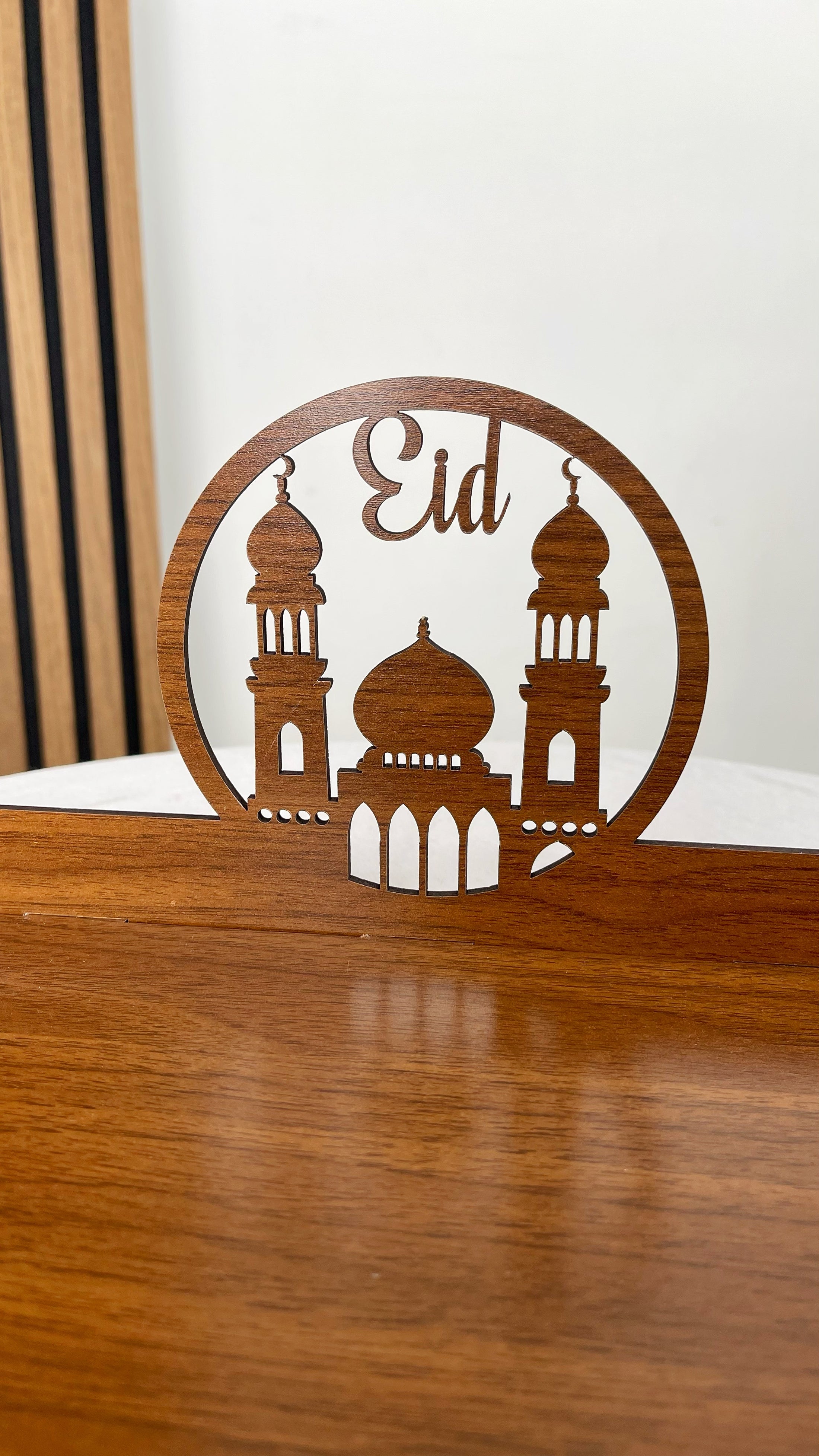 Vassoio Eid in legno