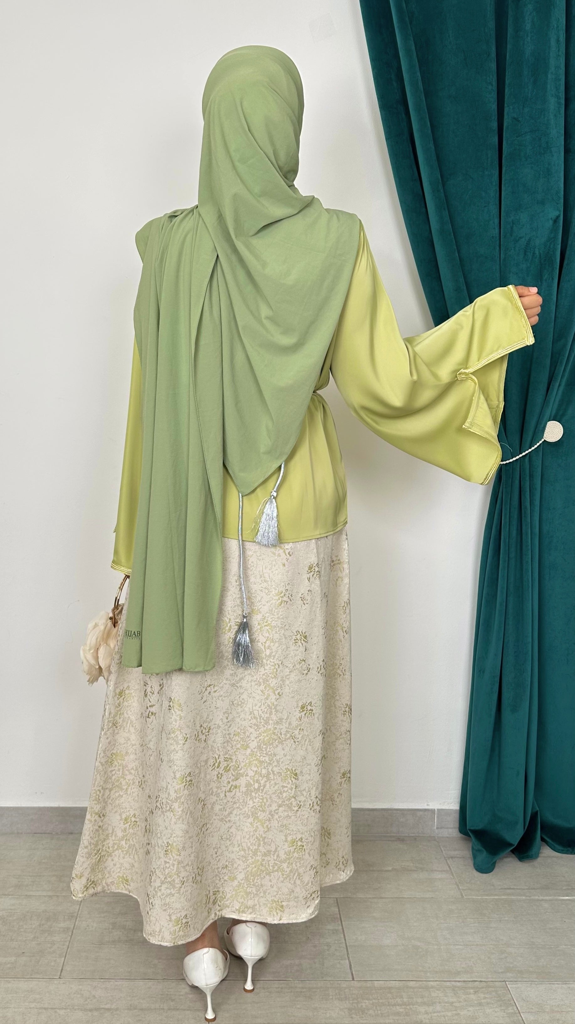 Coordinato Aurea Avocado - Hijab Paradise 