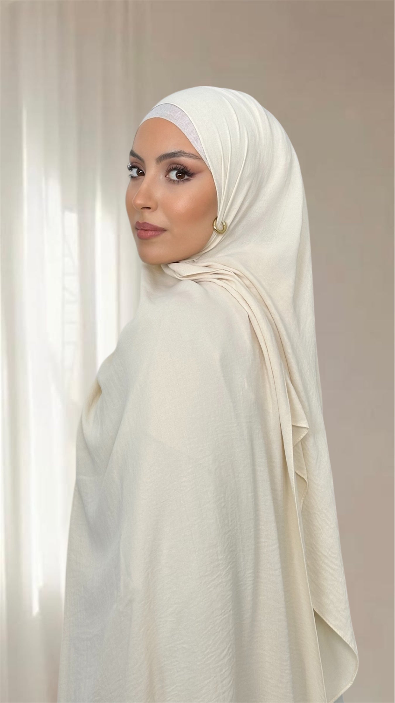 Hijab premium crinckle