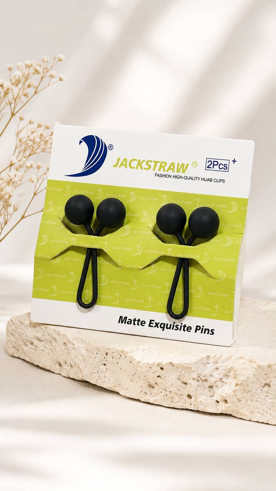 Set 2 Fermaveli Matte Neri