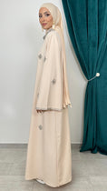 Cargar la imagen en la vista de la galería, Abaya Imperial Champagne soft - Hijab Paradise 
