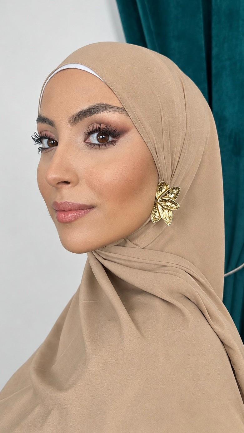 Premium Slim Hijab Sabbia - Hijab Paradise 