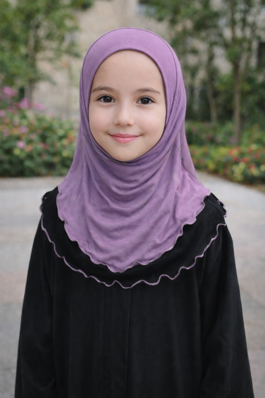 Hijab Petalo Elegante per Bambine e Ragazzine