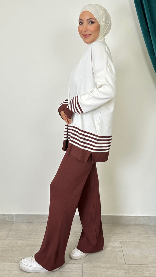 Elegant Line Set – Completo Maglia Bicolor