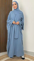 Bild in Galerie-Betrachter laden, Farasha ensemble, pezzo unico, Hijab attaccato, maniche a pipistrello, abito da preghiera, Hijab, hijab Paradise 
