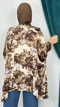 Carica l'immagine nel visualizzatore della galleria, Camicia Oversize Marble Chic crema

