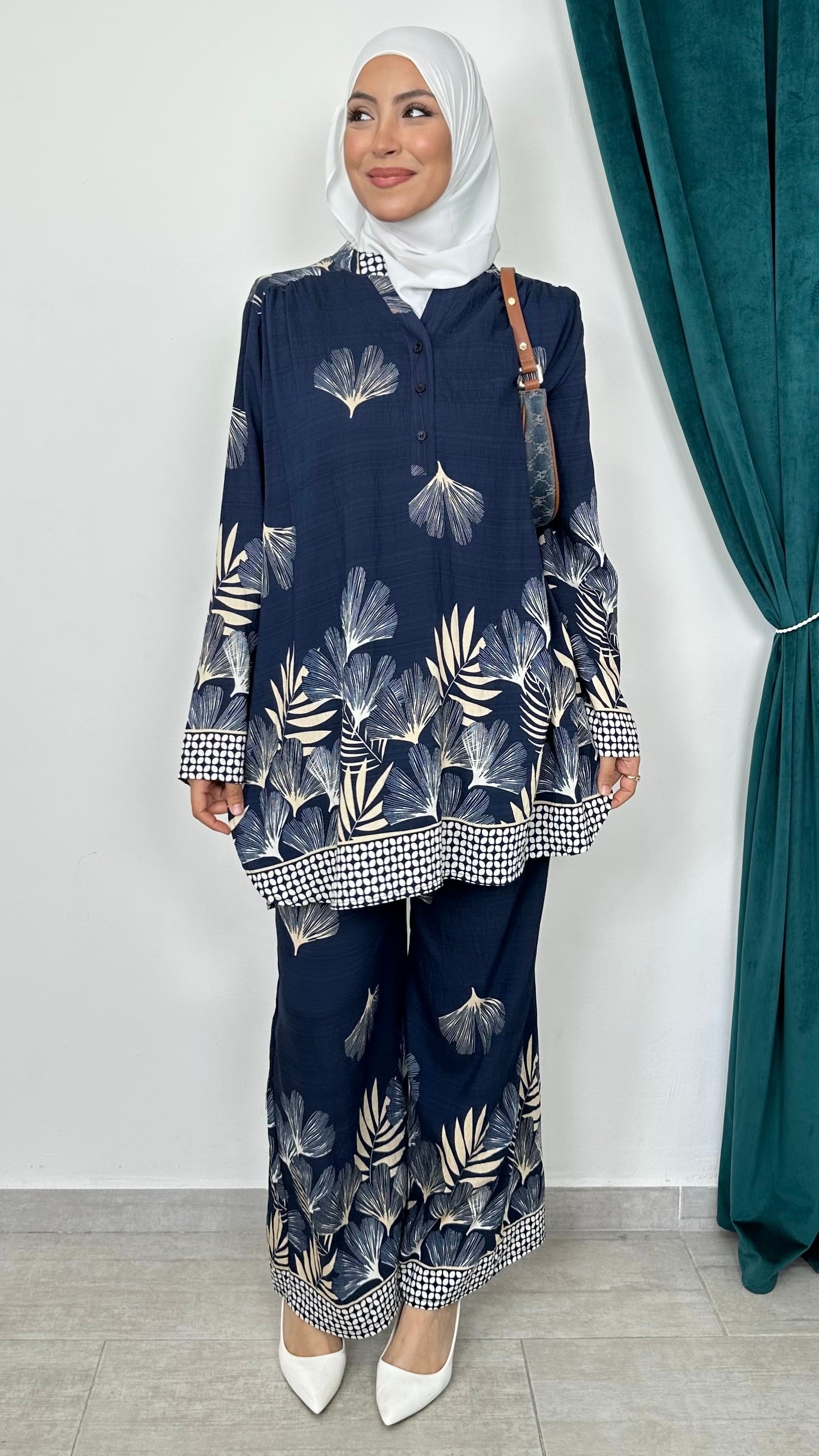 Leafy Set Blu Notte