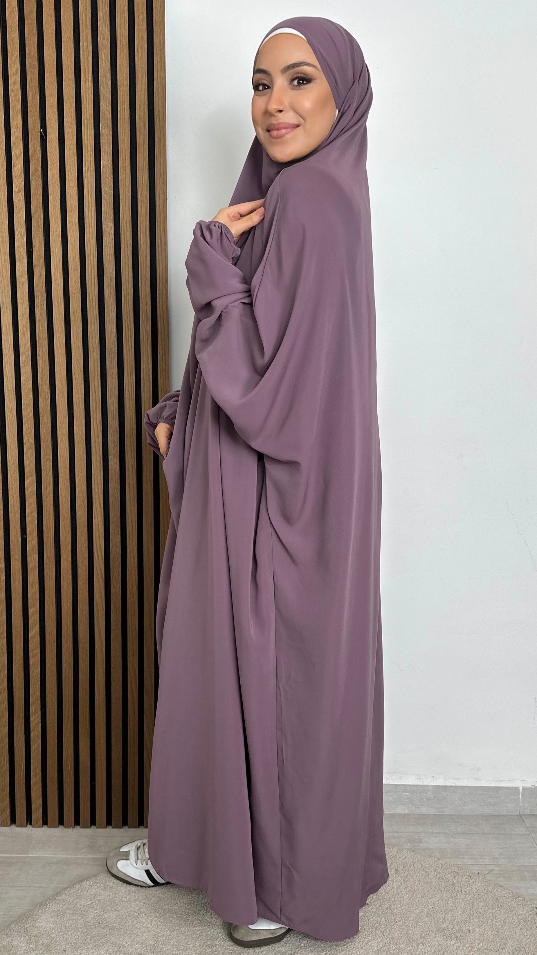 Basic Khimar lungo