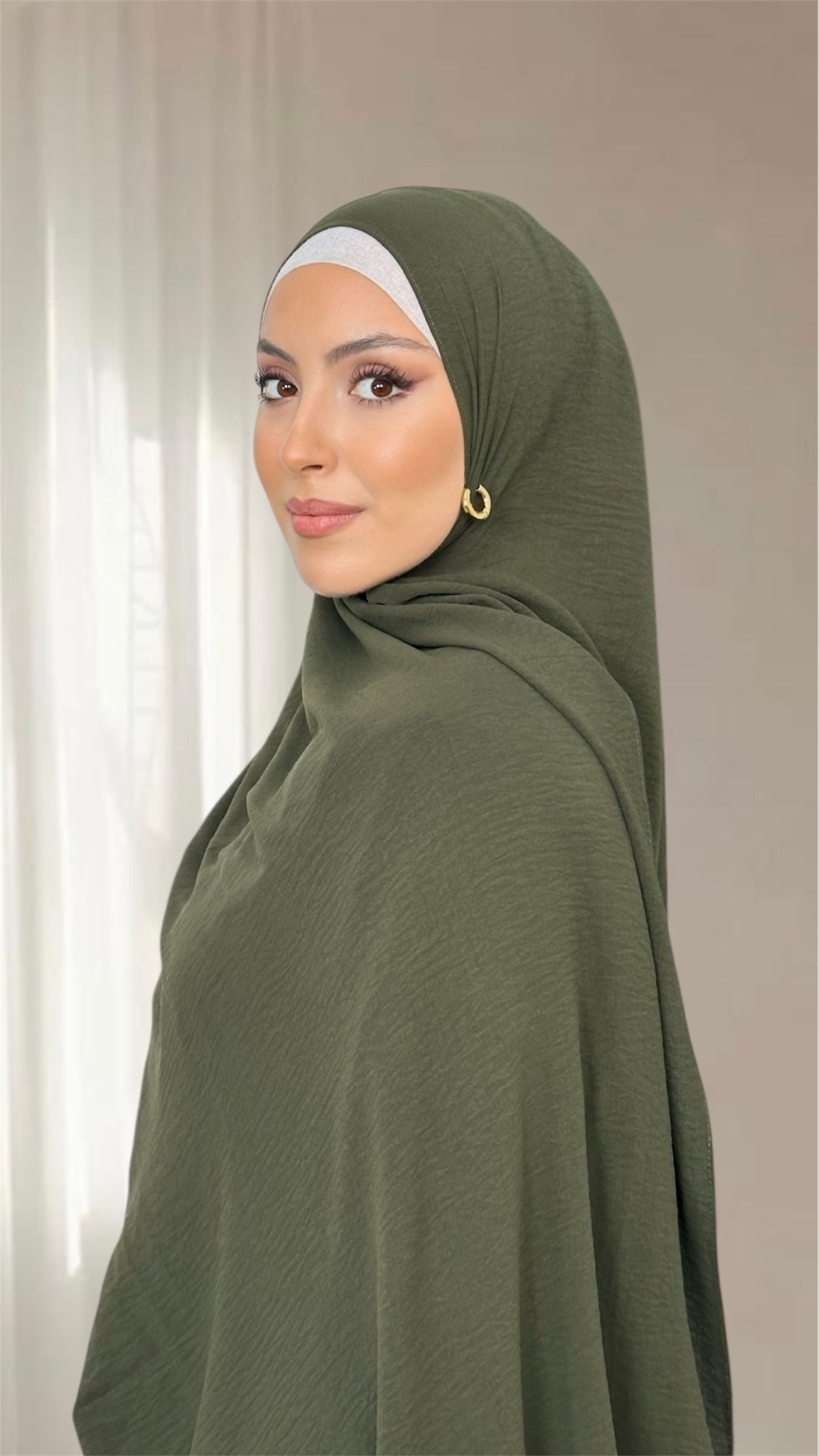 Hijab premium crinckle