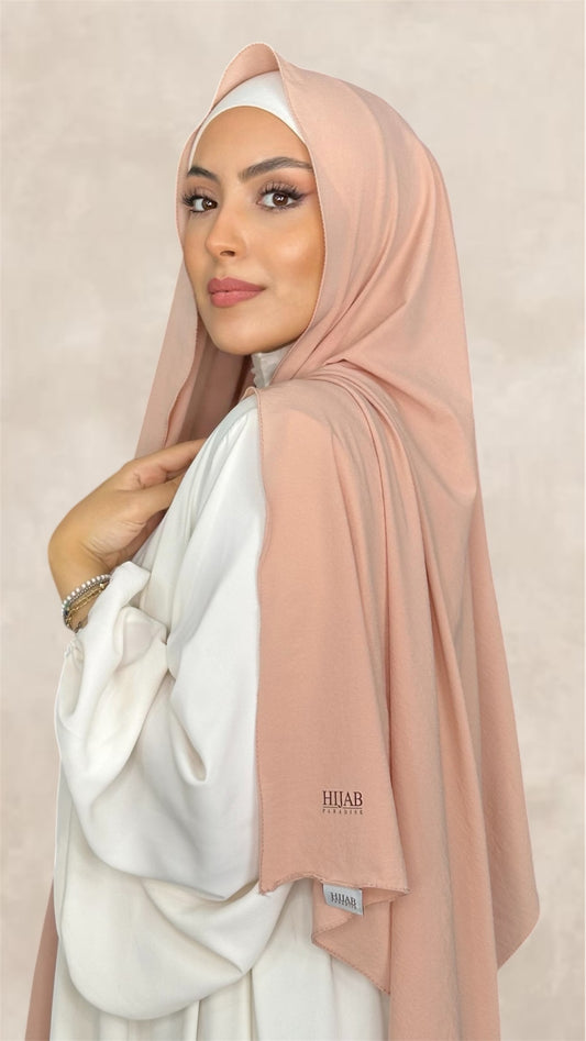 Slim Hijab Rosa Antico