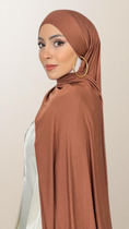 Carica l'immagine nel visualizzatore della galleria, Hijab Jersey Cotton PureSoft con Bonnet Integrato - Hijab Paradise 
