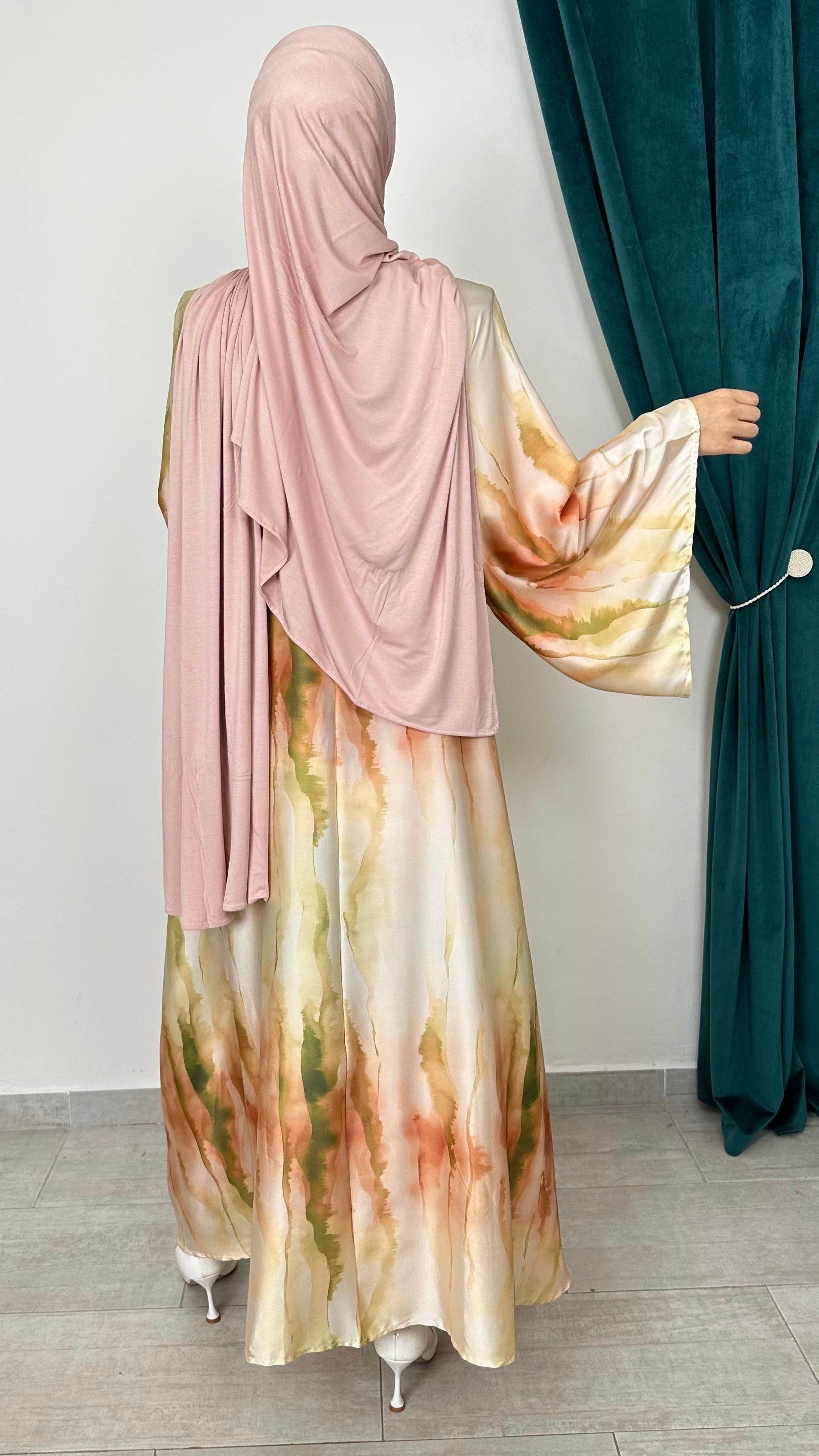 Water Flow Dress - Hijab Paradise 