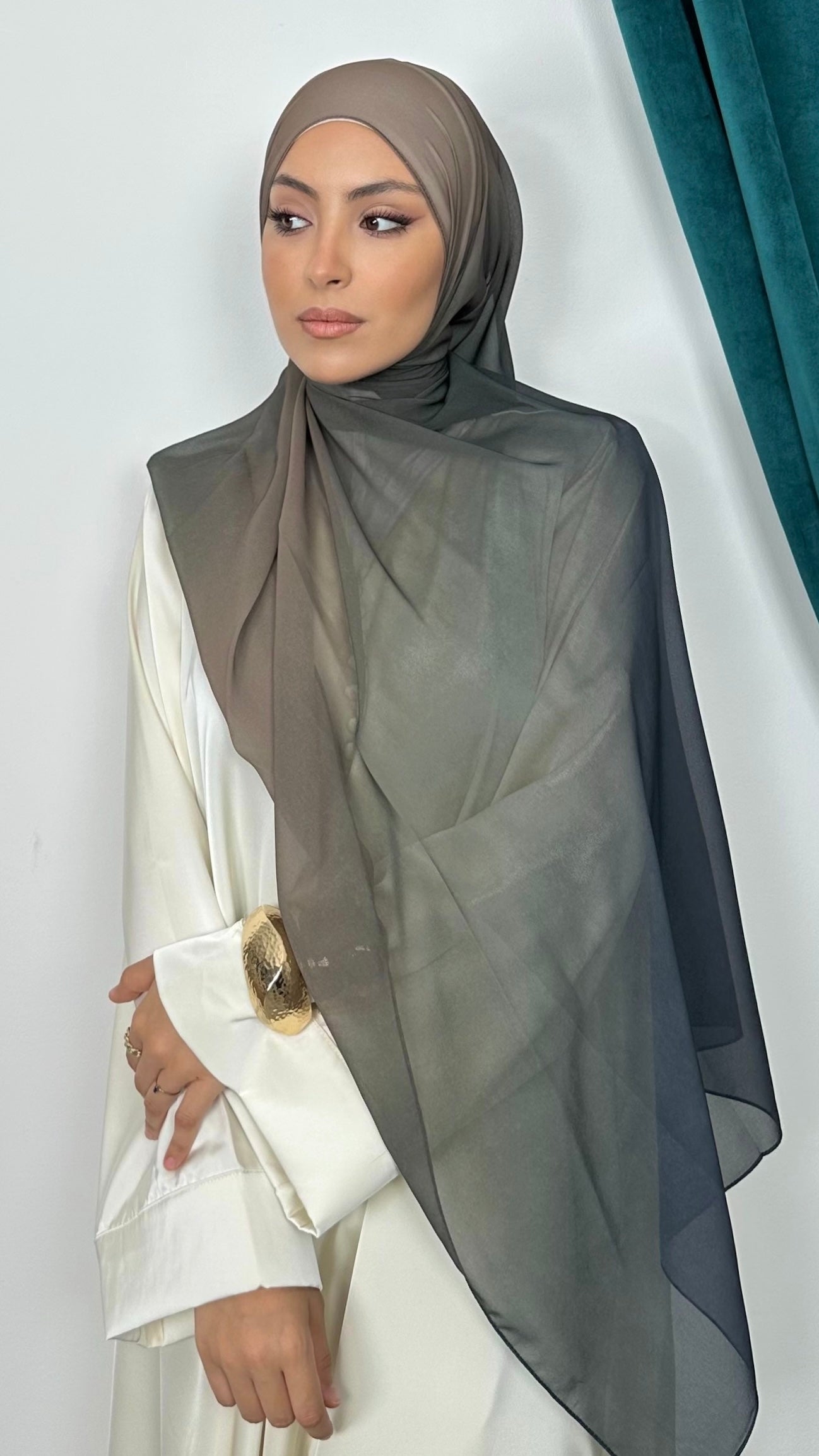 Soft Gradient Crepe - Hijab Paradise 