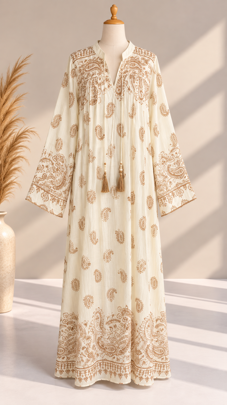 Desert Paisley – Beige