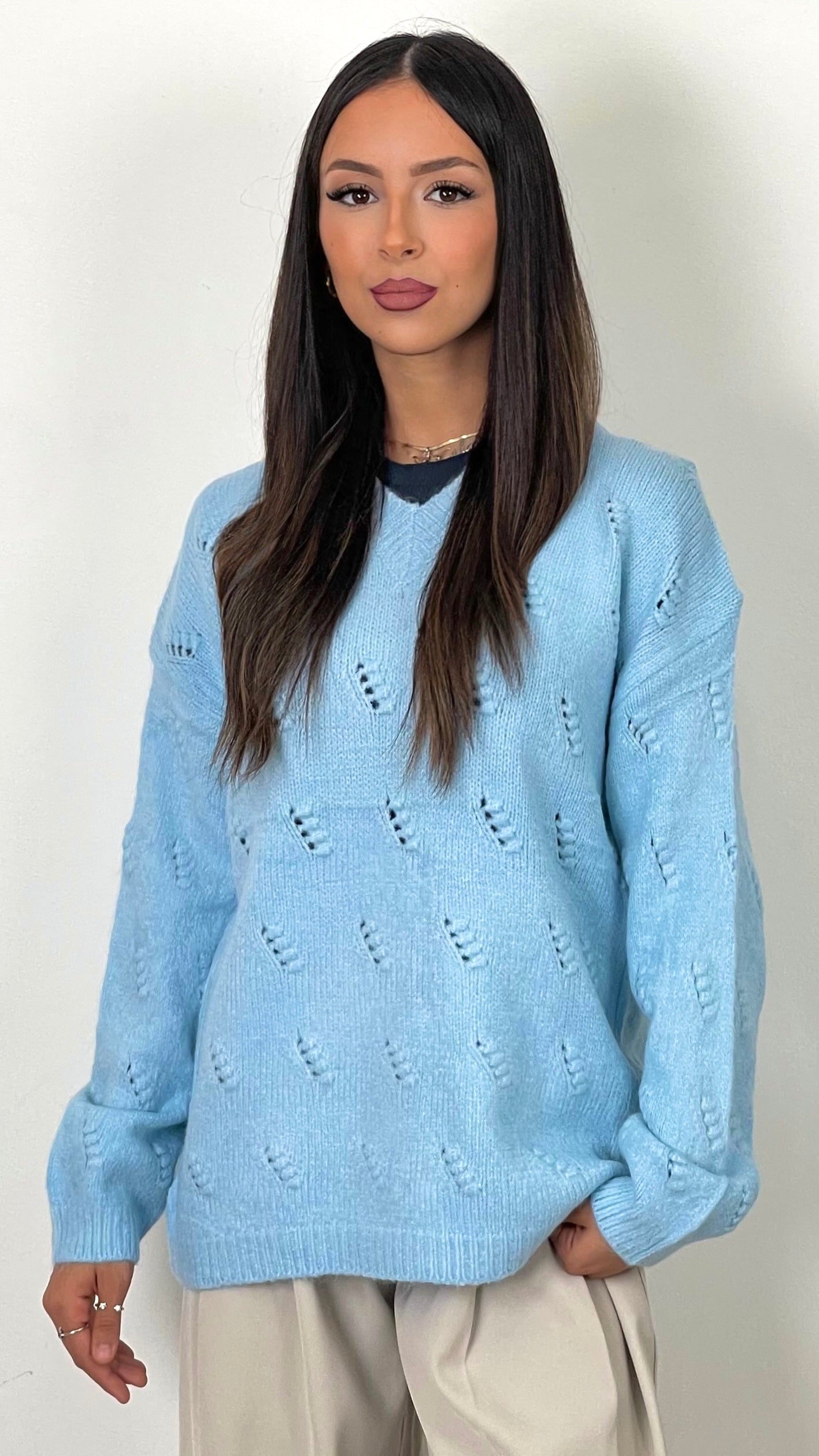 Maglione “Open Knit Soft”