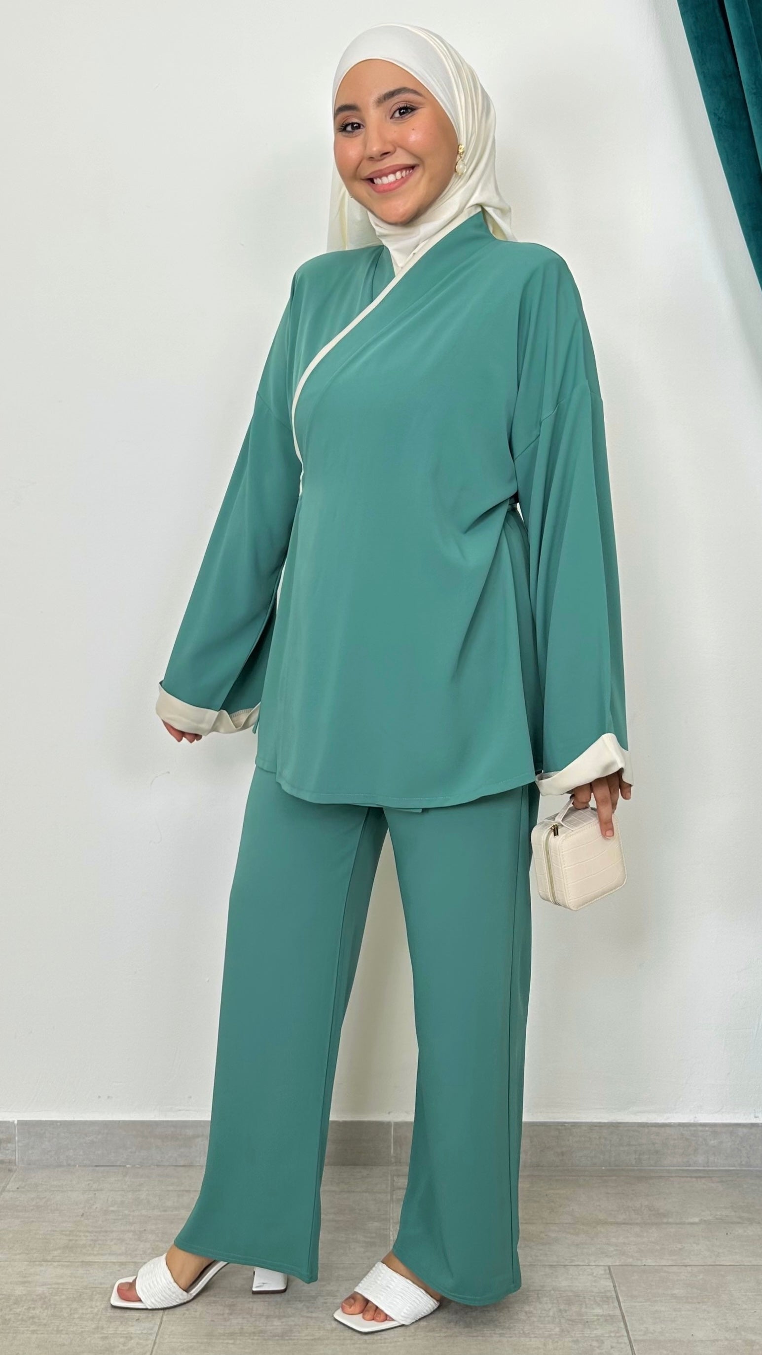 Coordinato Kimono con Pantalone