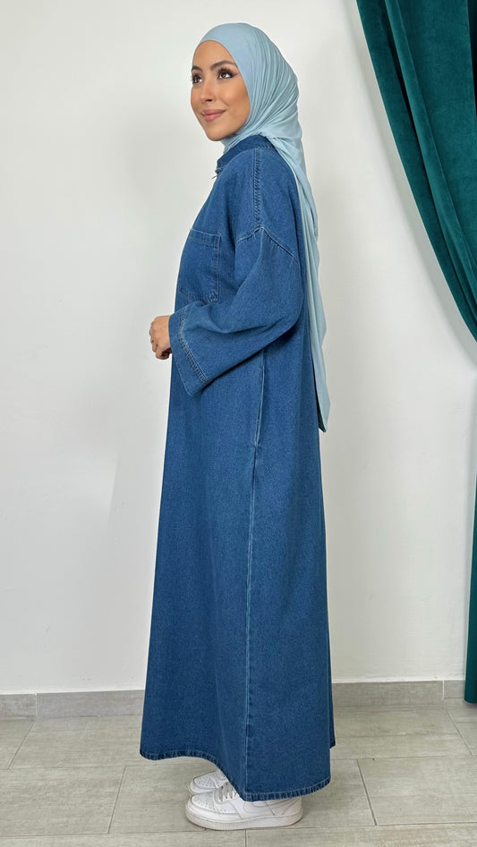 Abito Denim Zaya - Hijab Paradise 