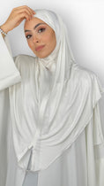 Carica l'immagine nel visualizzatore della galleria, Zip Hijab - Hijab Paradise - viscosa jersey elasticizzato - zip sul davanti - modellabile - pronto da mettere - Hijab - foulard

