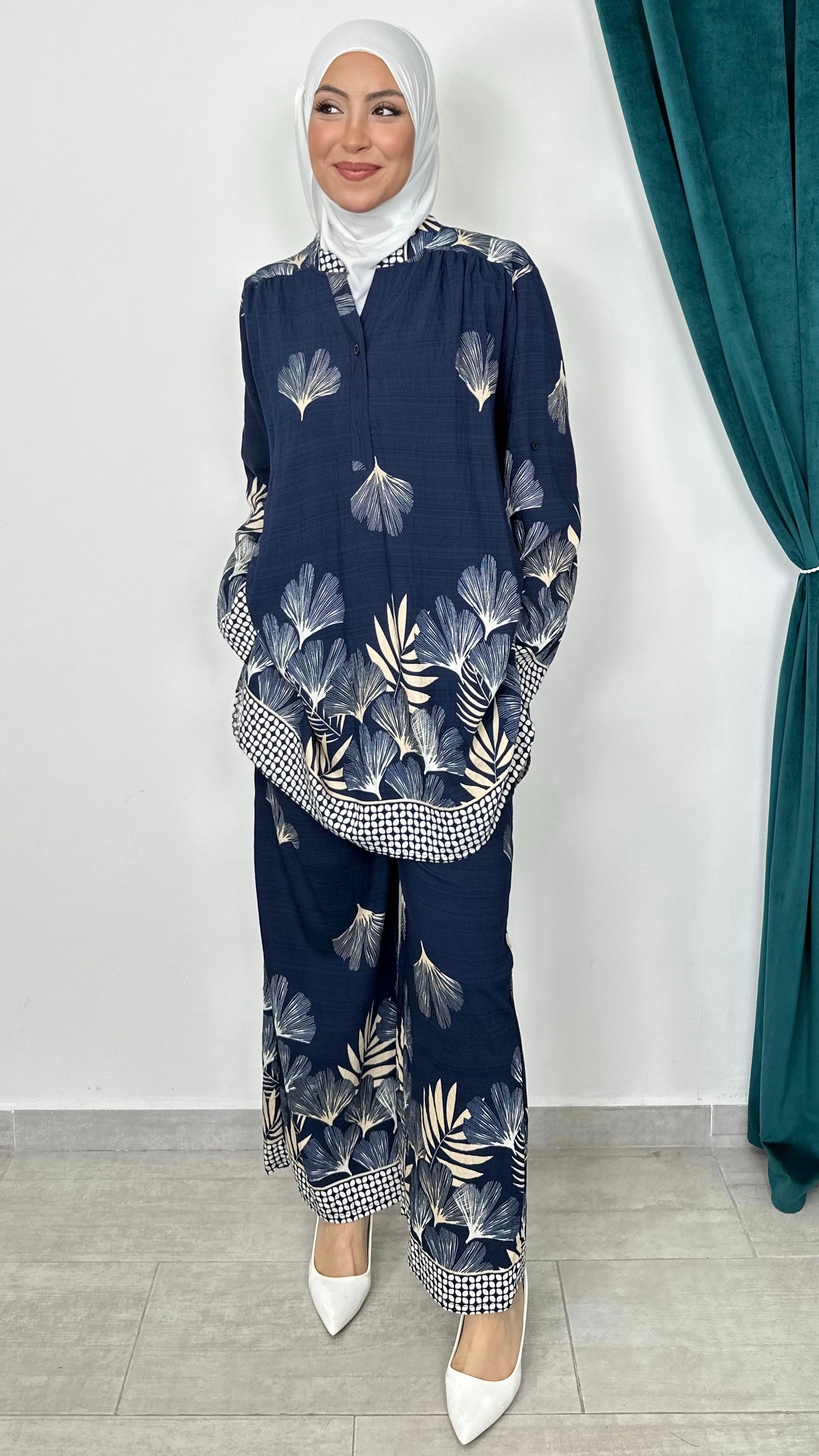 Leafy Set Blu Notte