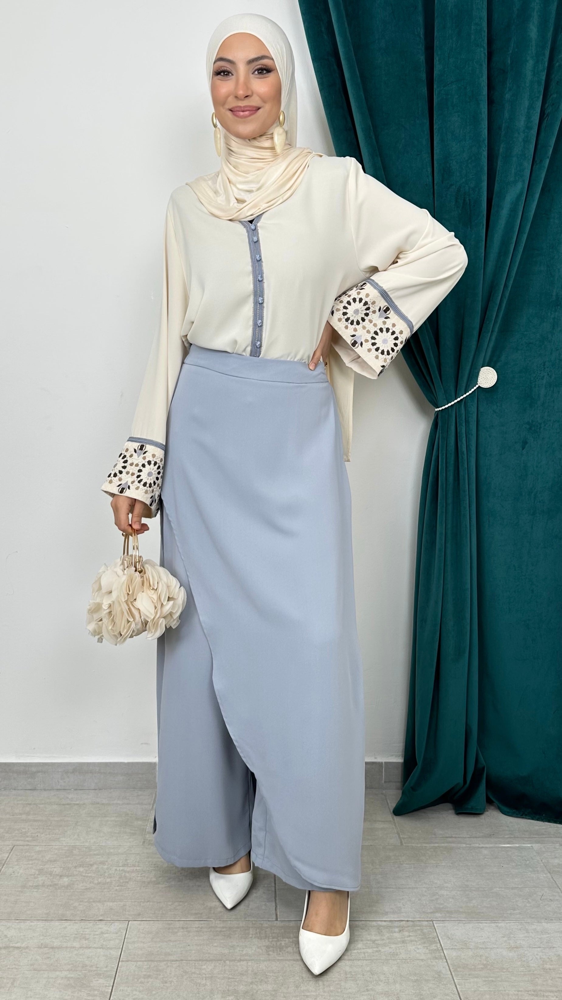Coordinato – Liréa Pantalone effetto Gonna - Hijab Paradise 