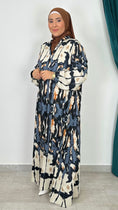 Cargar la imagen en la vista de la galería, Vestito lungo con Stampa Astratta
