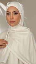 Cargar la imagen en la vista de la galería, Hijab PREMIUM CHIFFON Bianco Panna
