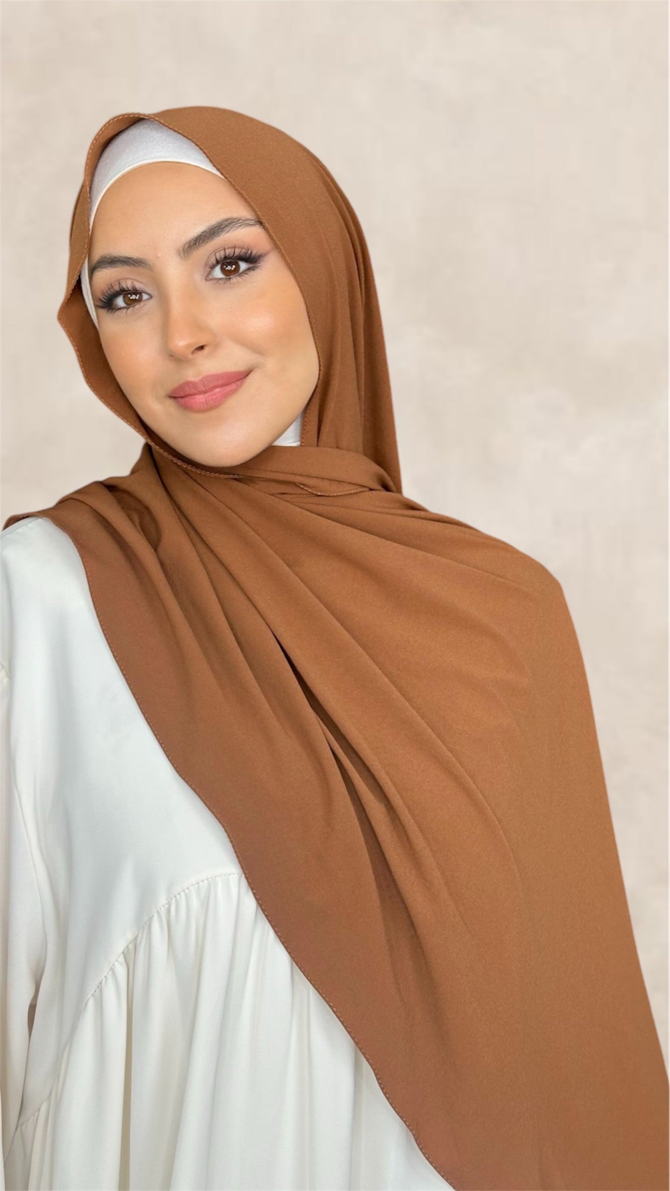 Slim Hijab Chocolat