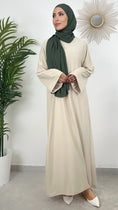 Load image into Gallery viewer, Abaya Modest- Hijab - abaya lunga- maniche larghe- donna musulmana- hijab paradise
