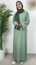 Load image into Gallery viewer, Abaya Modest- Hijab - abaya lunga- maniche larghe- donna musulmana- hijab paradise
