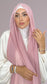 Hijab Chiffon Rosa Cipria