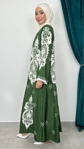Carica l'immagine nel visualizzatore della galleria, Arabesque Abaya Verde - Hijab Paradise 
