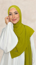 Carica l'immagine nel visualizzatore della galleria, Slim Hijab Verde Lime
