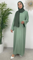 Load image into Gallery viewer, Abaya Modest- Hijab - abaya lunga- maniche larghe- donna musulmana- hijab paradise
