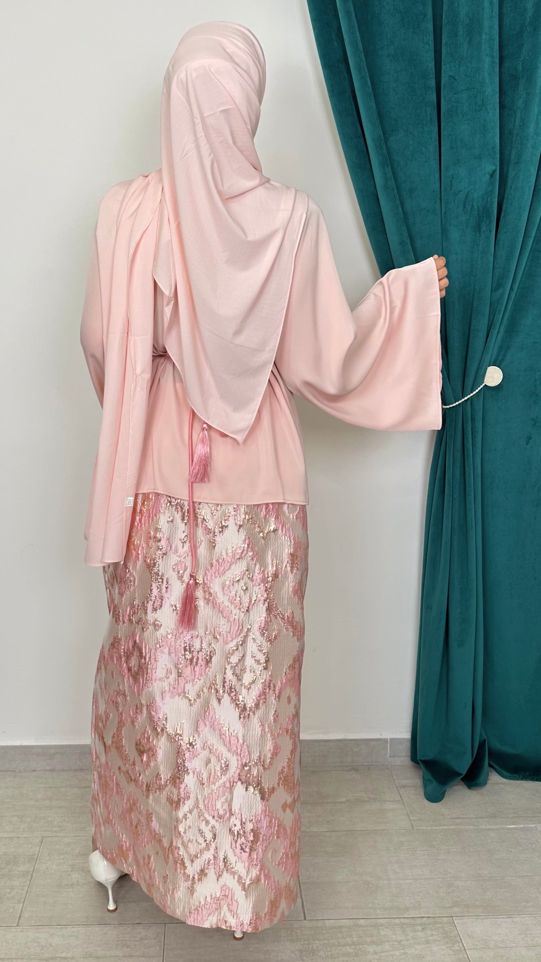 Coordinato Pink Elegance - Hijab Paradise 