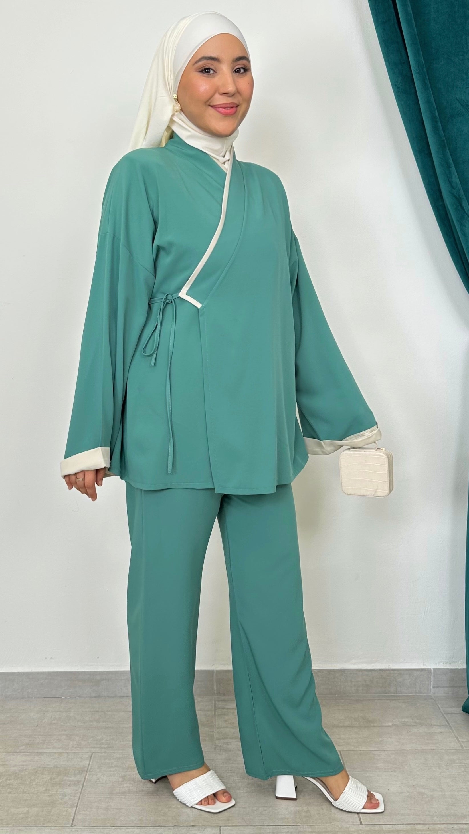 Coordinato Kimono con Pantalone