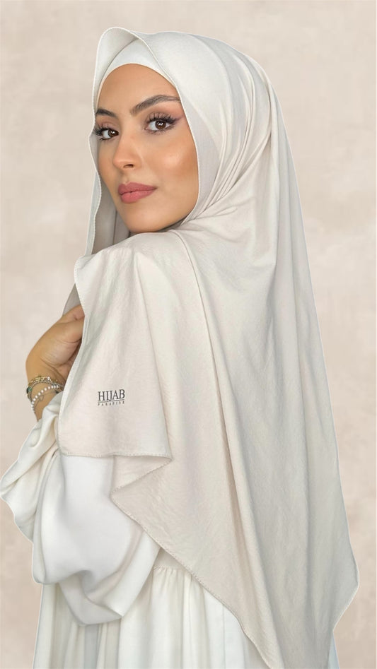 Slim Hijab Almond