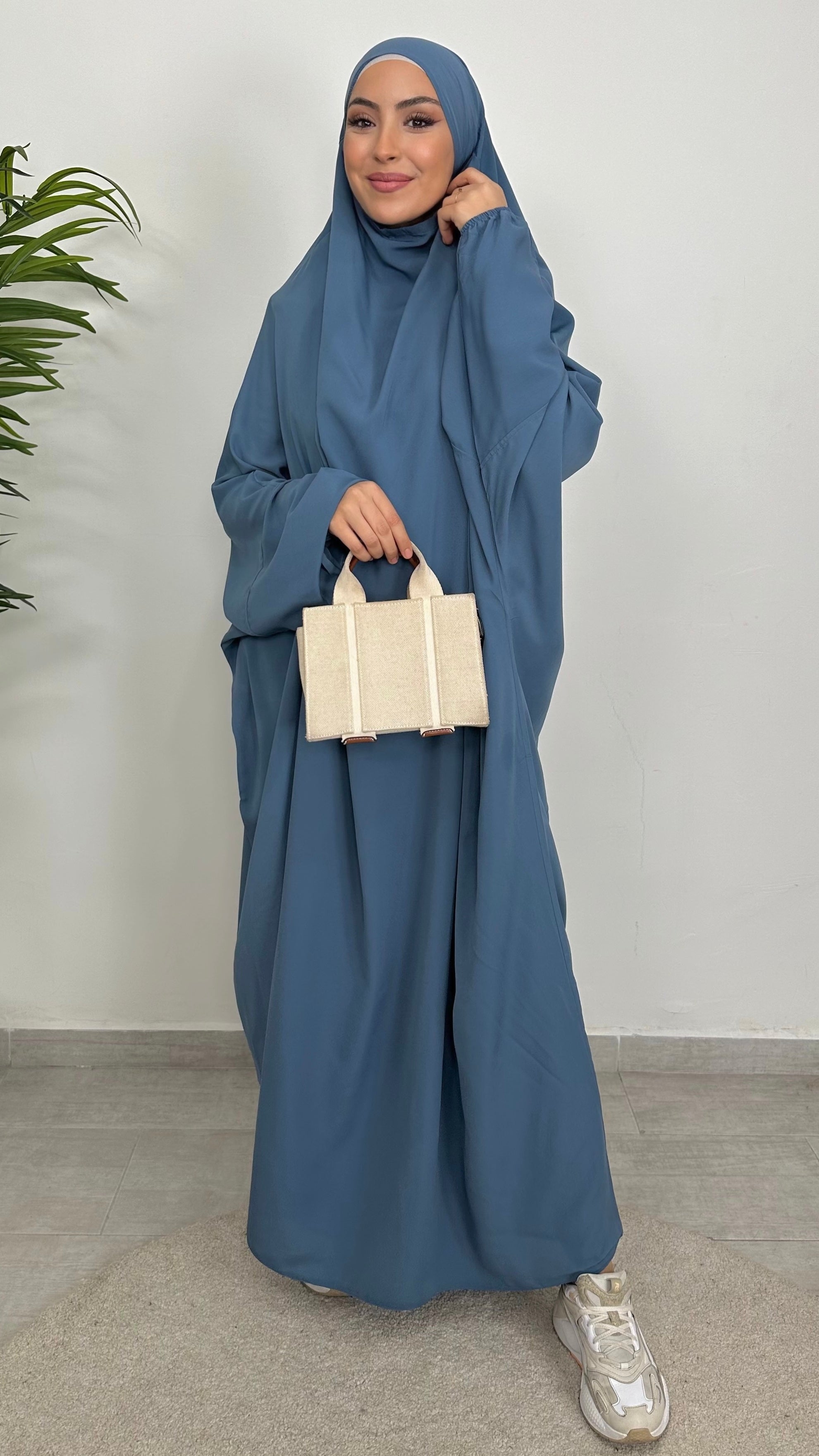 Basic Khimar lungo