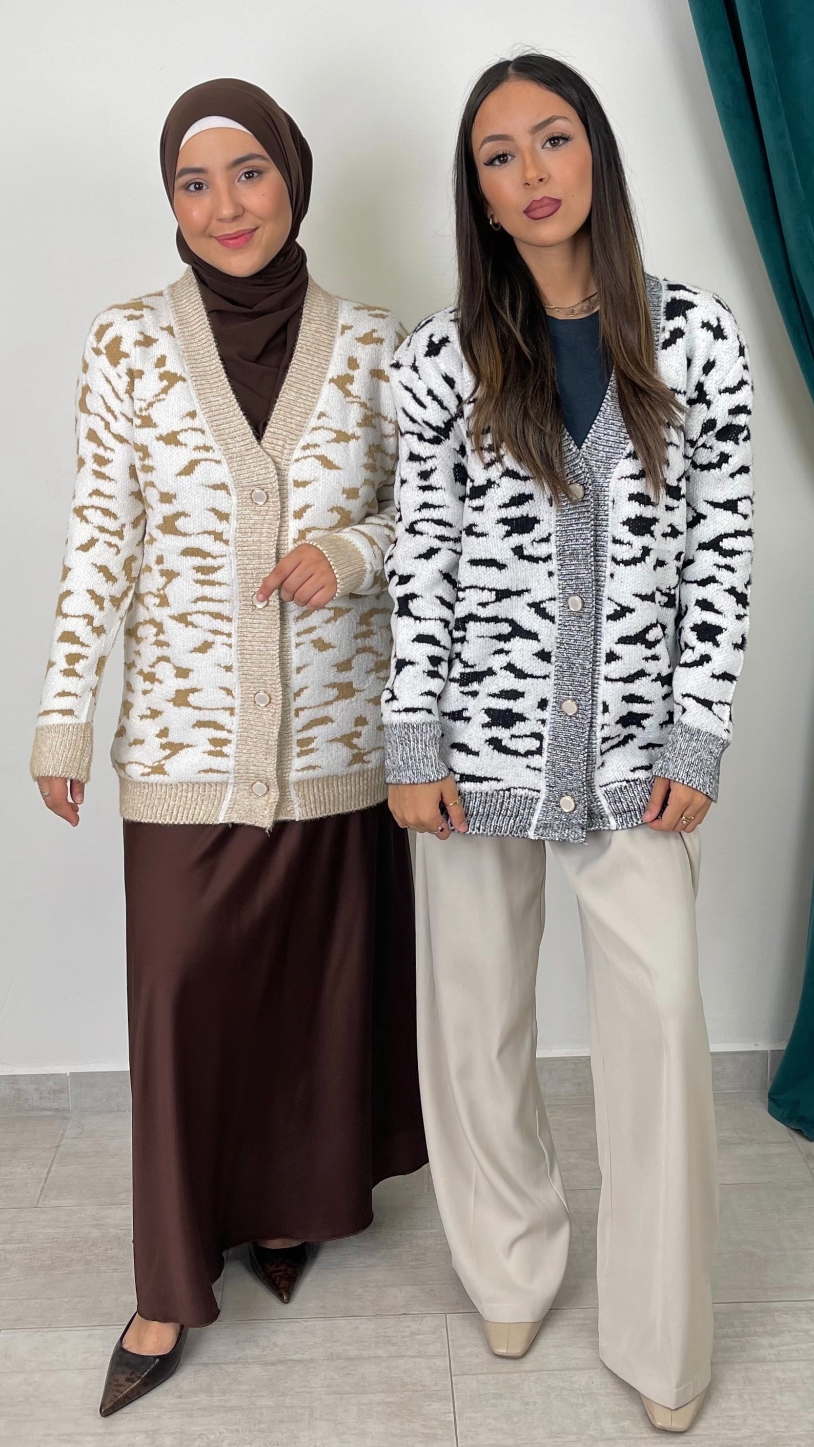 Wild Knit Cardigan – Cardigan Fantasia Animalier