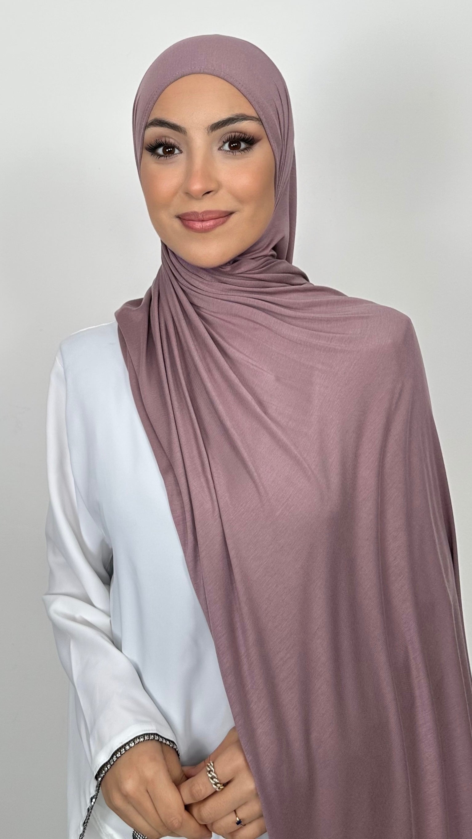 Soft Motion Jersey Malva Chiaro