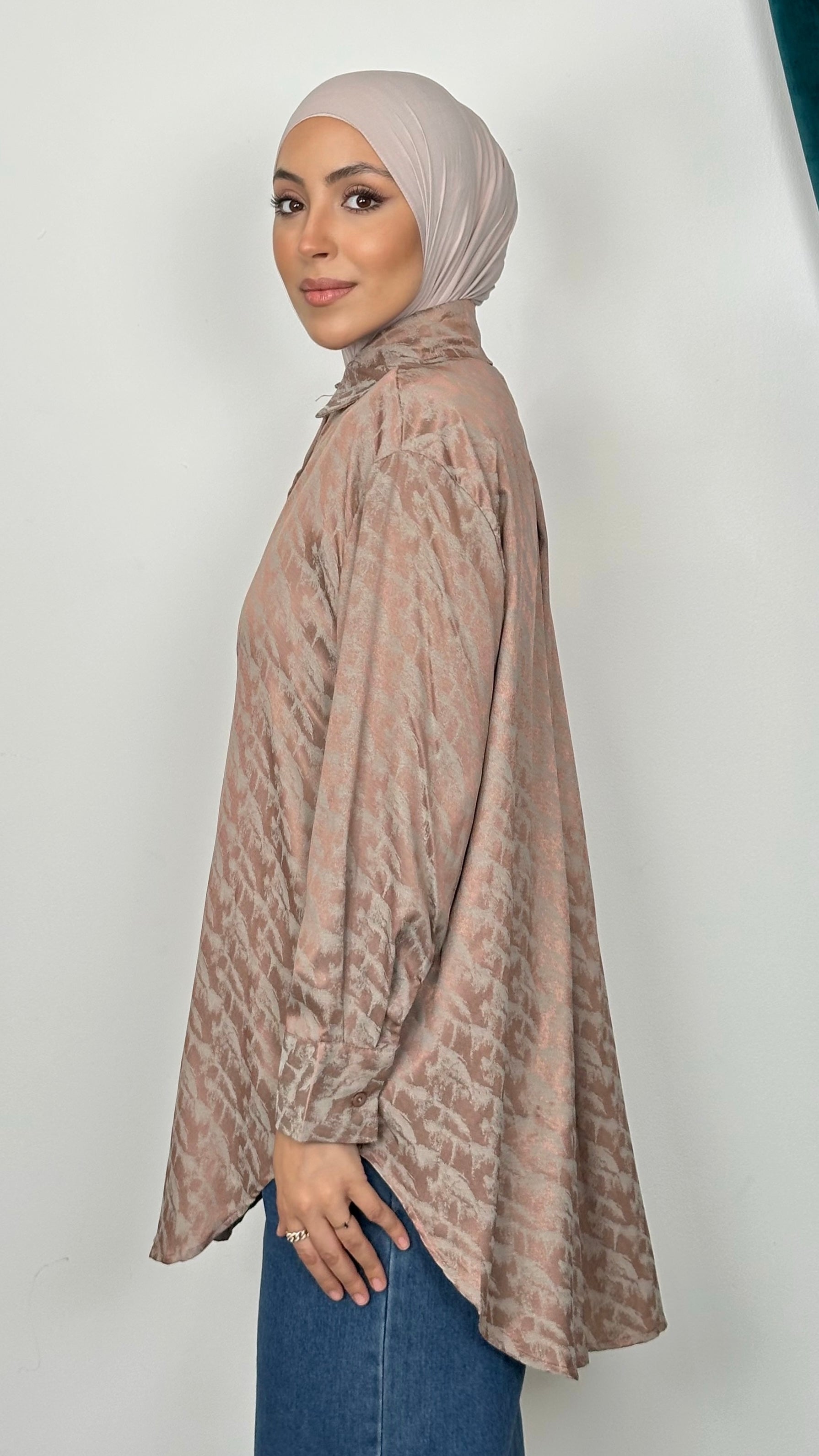 Camicia Satin Glow rame