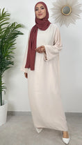 Carica l'immagine nel visualizzatore della galleria, Abaya Modest- Hijab - abaya lunga- maniche larghe- donna musulmana- hijab paradise
