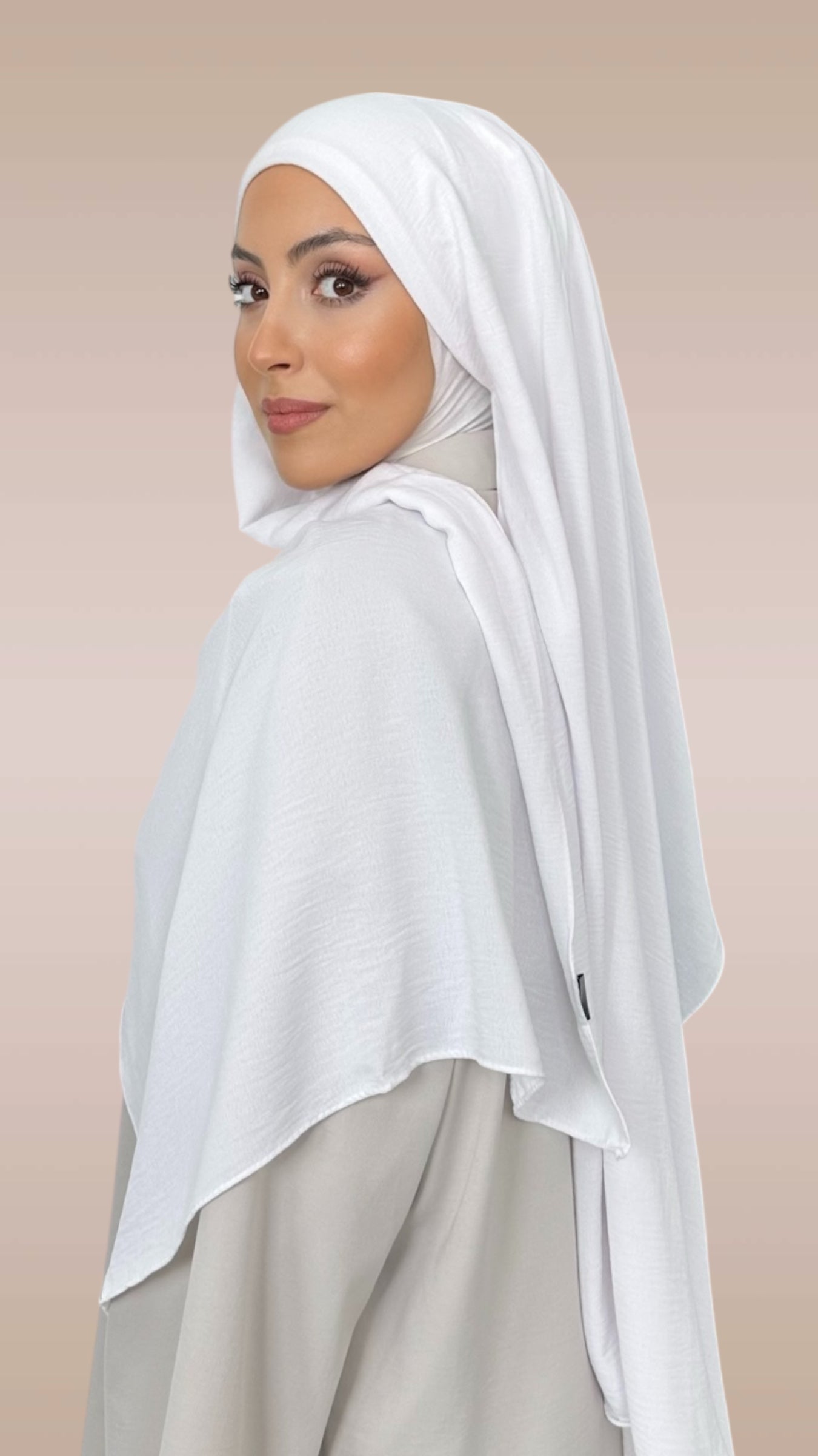 HIJAB PRONTO DA METTERE CRINCKLE CREPE