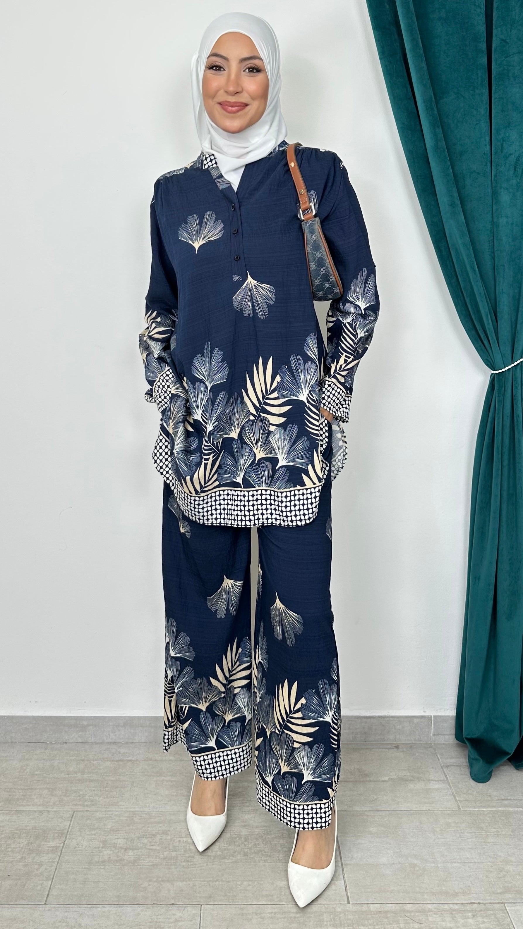Leafy Set Blu Notte