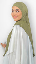 Cargar la imagen en la vista de la galería, Zip Hijab - Hijab Paradise - viscosa jersey elasticizzato - zip sul davanti - modellabile - pronto da mettere - Hijab - foulard
