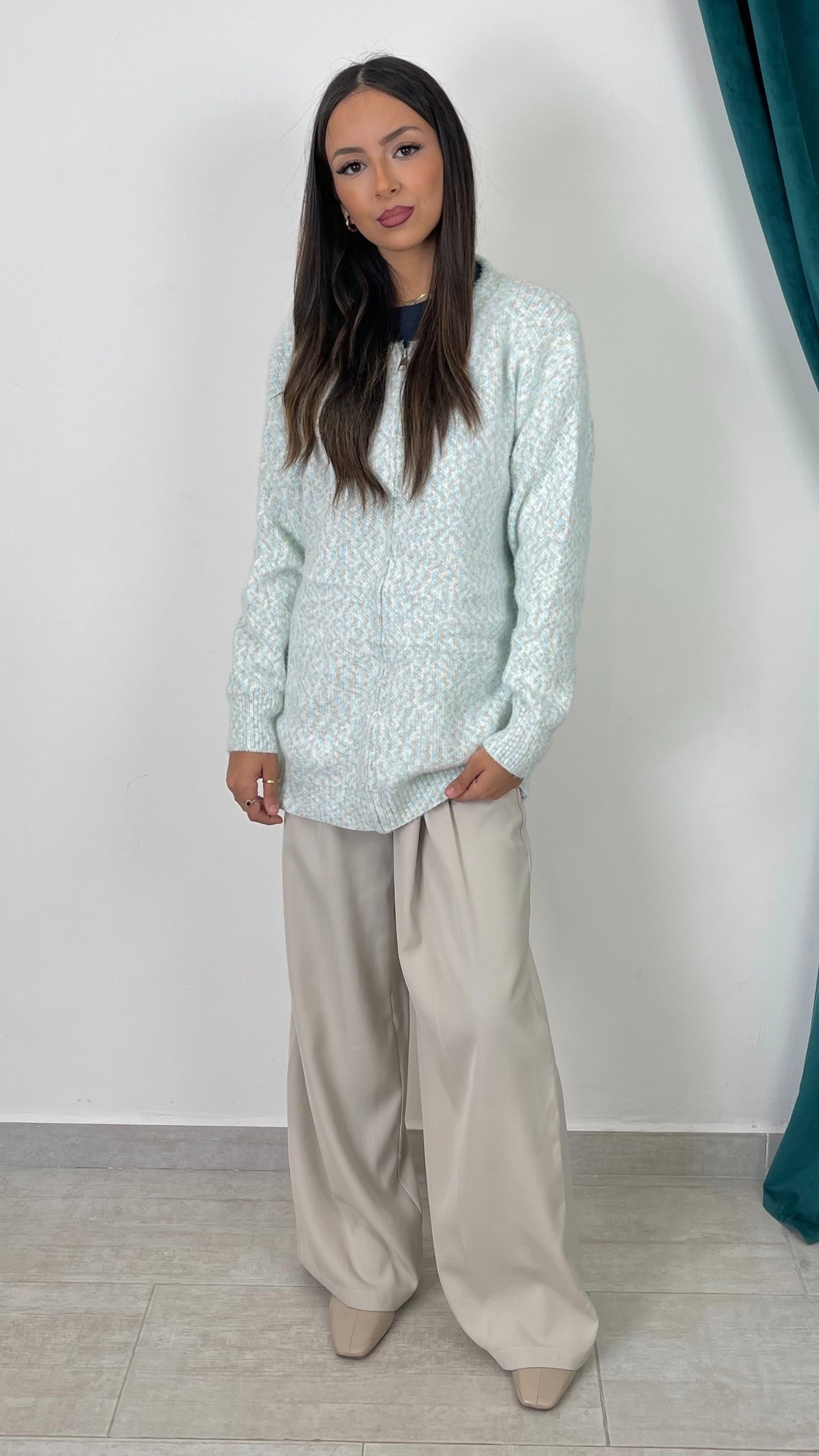 Soft Touch Sweater – Maglione Mélange Morbido