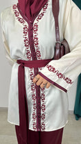 Carica l'immagine nel visualizzatore della galleria, Andalus Satin Set Bordeaux
